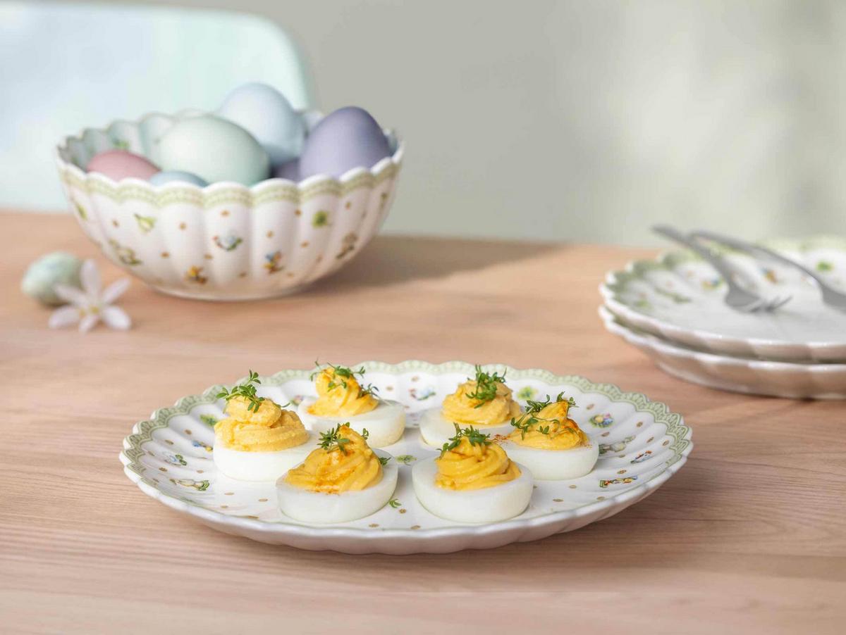 EIERTELLER Easter Delight grün ø 24,2 cm - Grün, Keramik (24.2/3.2/24.2cm) - Villeroy & Boch
