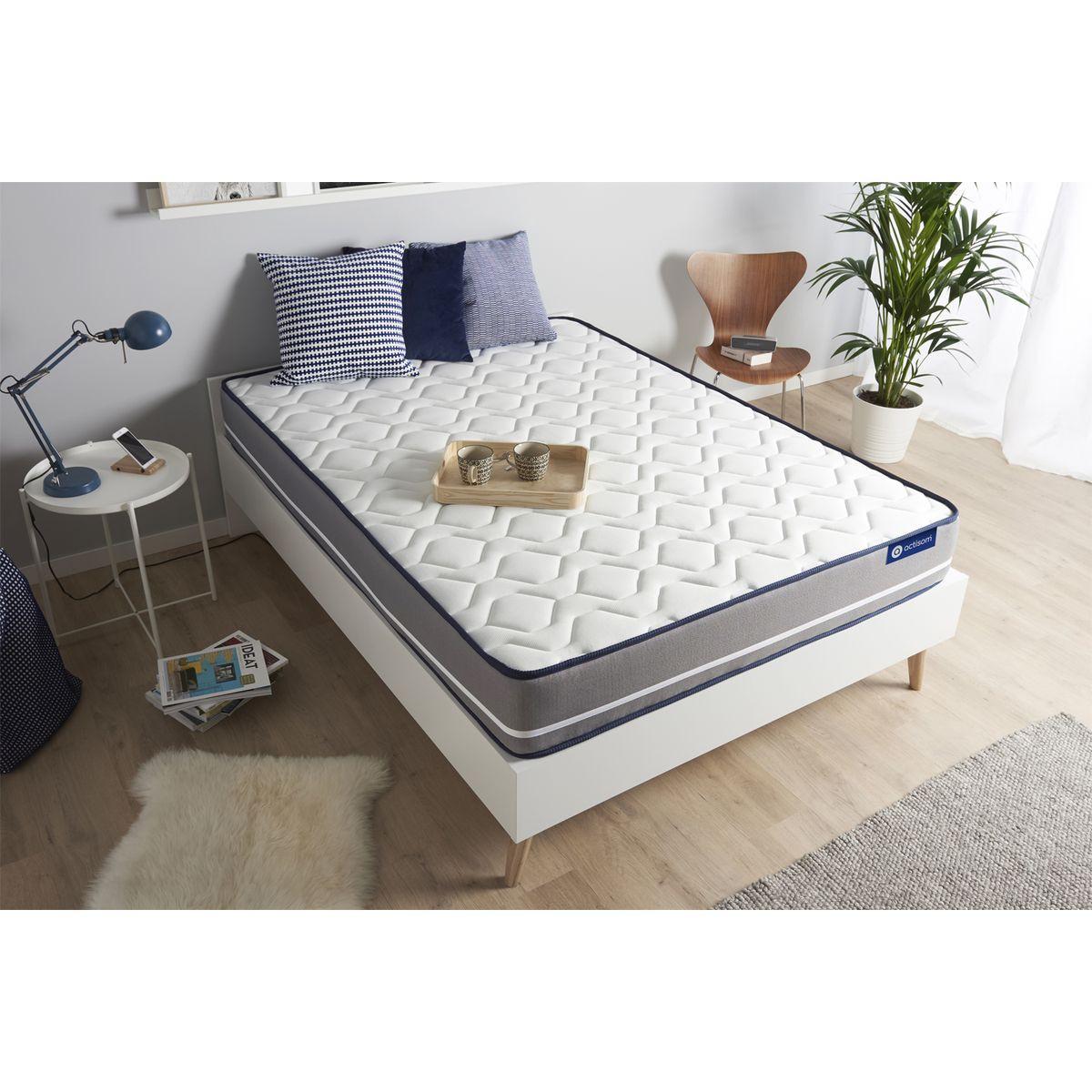 MATRATZE Actimemo pur Memory-Schaum 80 x 200 cm h3 - Weiß, Textil (80/200cm) - ACTISOM
