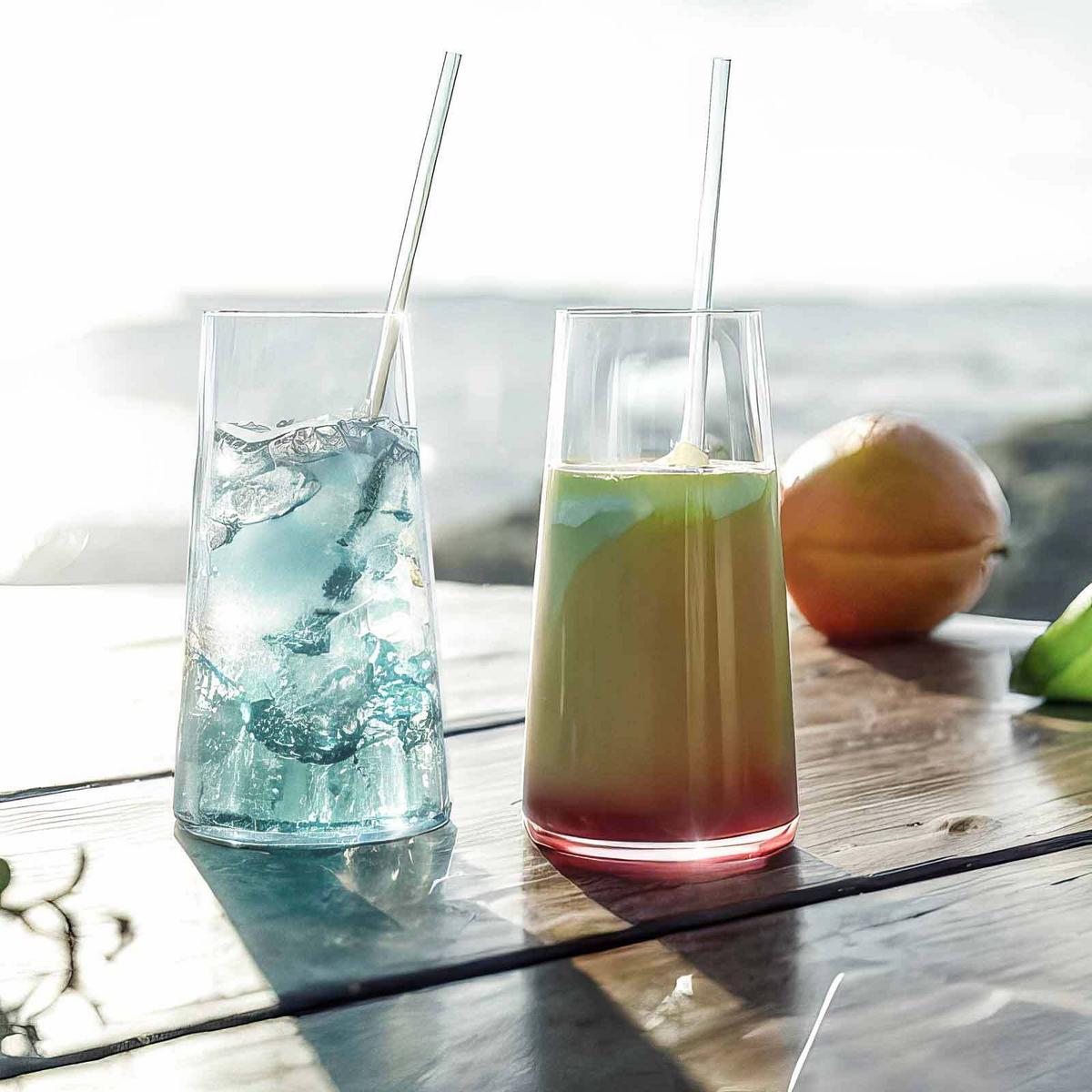 LONGDRINKGLÄSER Power transparent 458 ml 6er Set - Transparent, Glas (0.458L) - Stölzle Lausitz