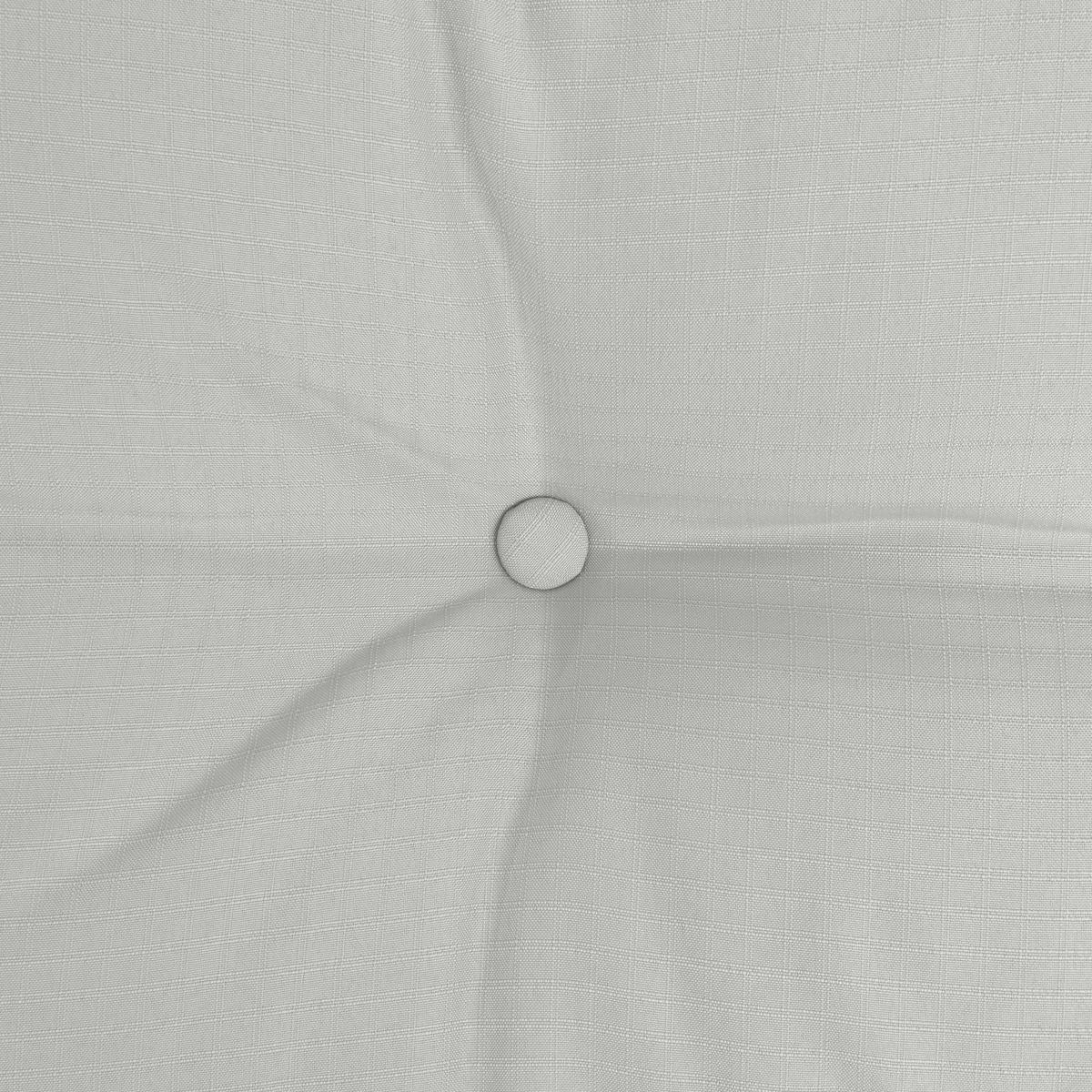 PALETTENKISSEN Eco Elements Rücken 120/40/10 cm Hellgrau - Hellgrau, Textil (40/10/120cm) - Beautissu 