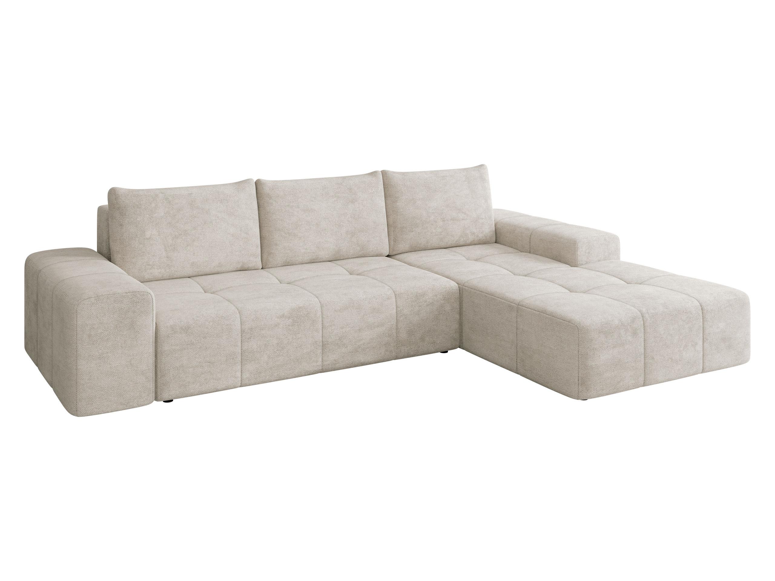 ECKSCHLAFSOFA Tonseo L, Seite: Rechts - Schwarz/Sahara, Holz/Kunststoff (275/173cm) - MIRJAN24
