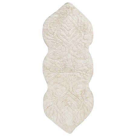 BADEMATTE Beige 150 x 60 cm Canbar - Beige, Textil (150/60cm) - Beliani