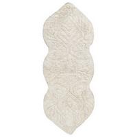 BADEMATTE Beige 150 x 60 cm Canbar - Beige, Textil (150/60cm) - Beliani