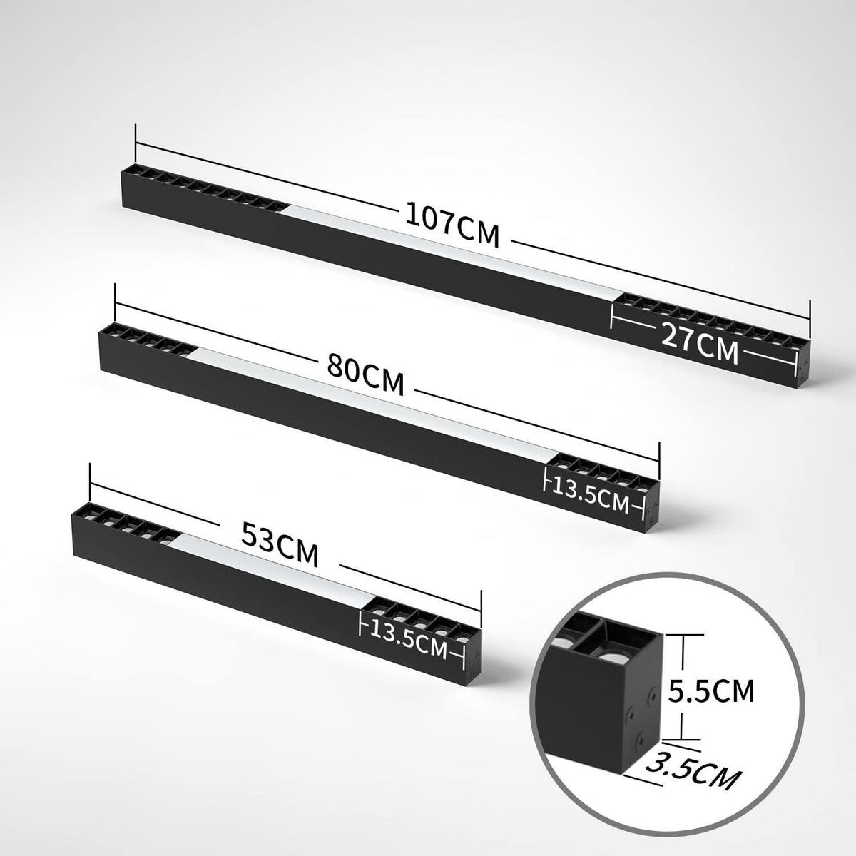 LED-DECKENLEUCHTE Ritter 107/4/6 cm - Schwarz, Metall (107/4/6cm) - Nettlife