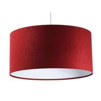 HÄNGELEUCHTE Rot 40/20 cm - Rot/Weiß, Kunststoff (40/0.6/20cm) - ONZENO