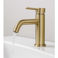 WASCHTISCHARMATUR Everest Gold - Goldfarben, Metall (10/20/5cm) - Badplaats