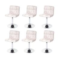 ESSZIMMERSTUHL Hellgrau 6er-Set - Hellgrau, Textil (45/78/48cm) - MCW