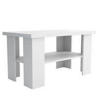 COUCHTISCH LAURA 90/50/45 cm Weiß - Weiß, Holzwerkstoff (45/90/50cm) - MASSENO