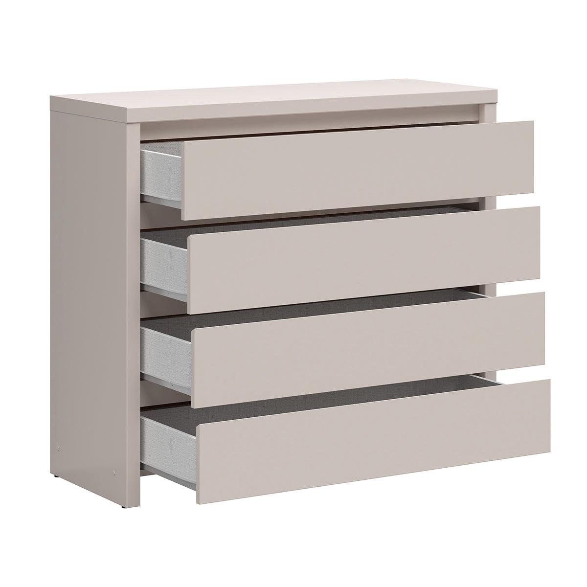 KOMMODE Soren Kaschmir - Beige, Holzwerkstoff (105/92/40.5cm) - Petits-meubles