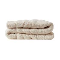 FLEECE-MATRATZENTOPPER 135/190 cm, weich & wärmend - Weiß, Textil (135/190cm) - Homescapes
