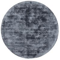 LUXUS DESIGNER TEPPICH ROMA RUND - Anthrazit, Textil (120/120cm) - Pergamon