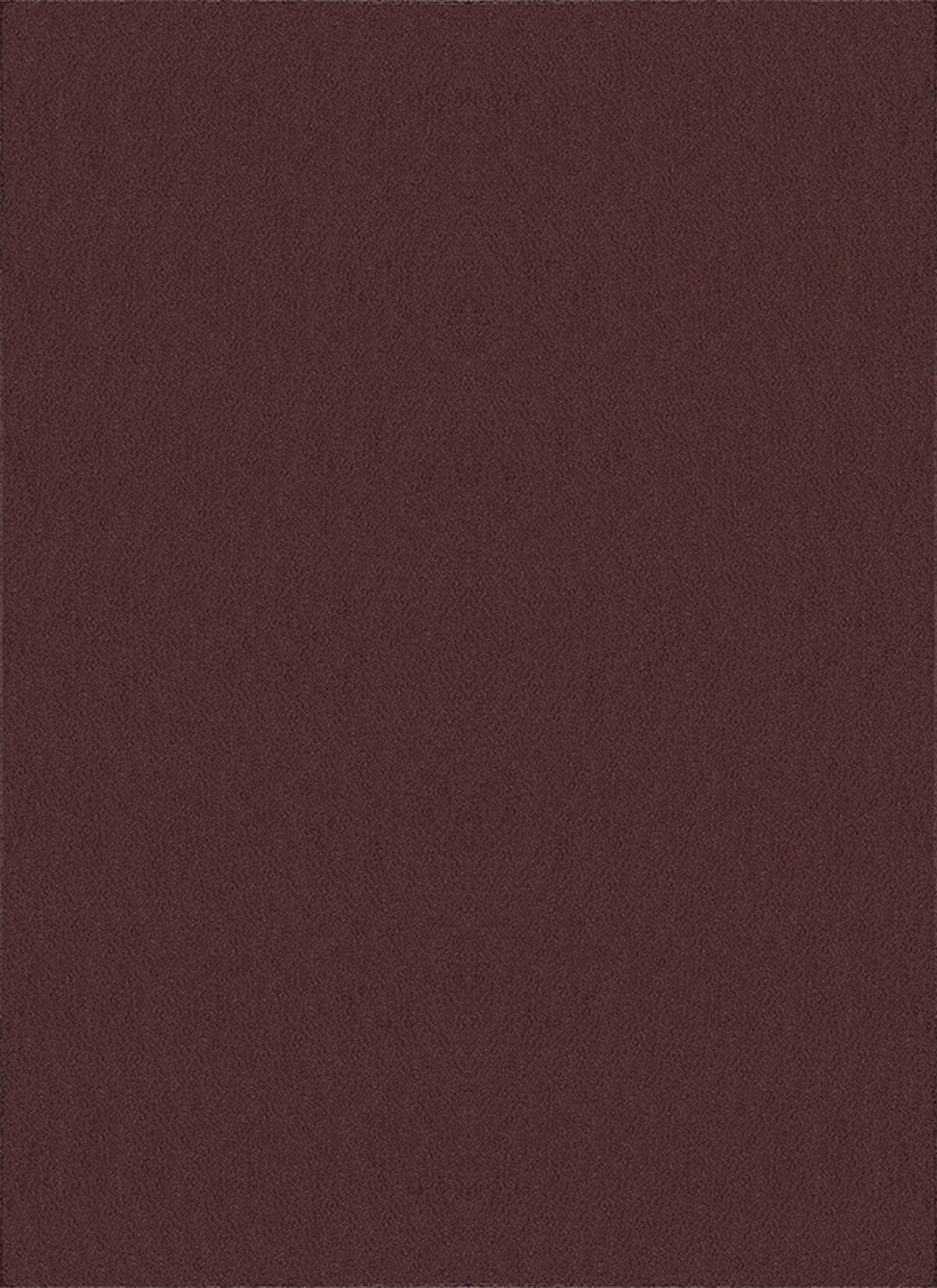 HOCHFLORTEPPICH Antirutsch Uni ALDAN Polyester Bordeauxrot 160 x 220 cm - Rot, Textil (160/220cm) - KADIMA DESIGN