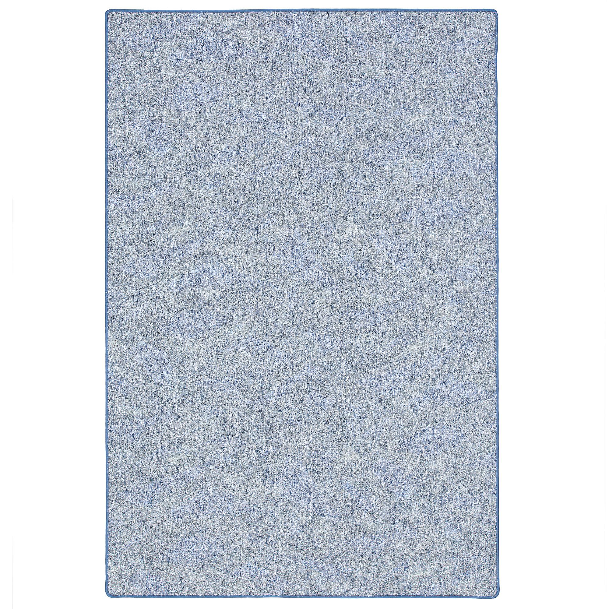 SCHLINGENTEPPICH MEMORY MELIERT - Blau, Textil (160/160cm) - Snapstyle
