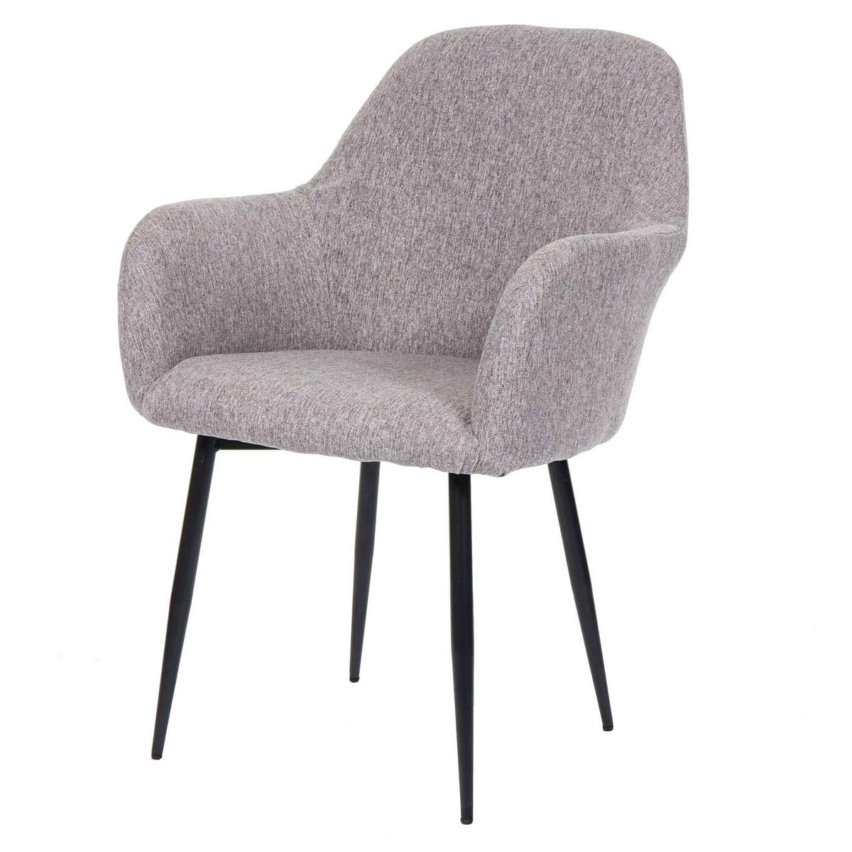 ESSZIMMERSTUHL Grau 6er-Set - Grau, Textil (57/83/57cm) - MCW