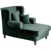 SESSEL XXL inkl. Kissen Karley Samtvelours grün - Grün, Kunststoff (103/103/149cm) - 58aufmkessel