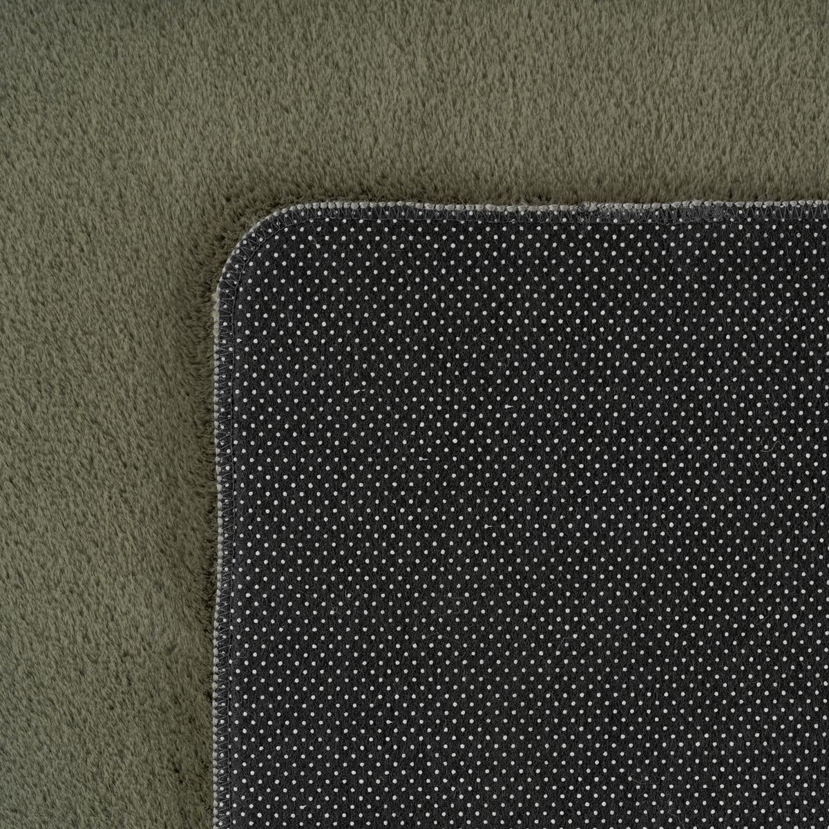 KURZFLORTEPPICH Waschbar ISAR, einfarbig, Grün, 160 x 220 cm - Grün, Textil (220/160cm) - KADIMA DESIGN