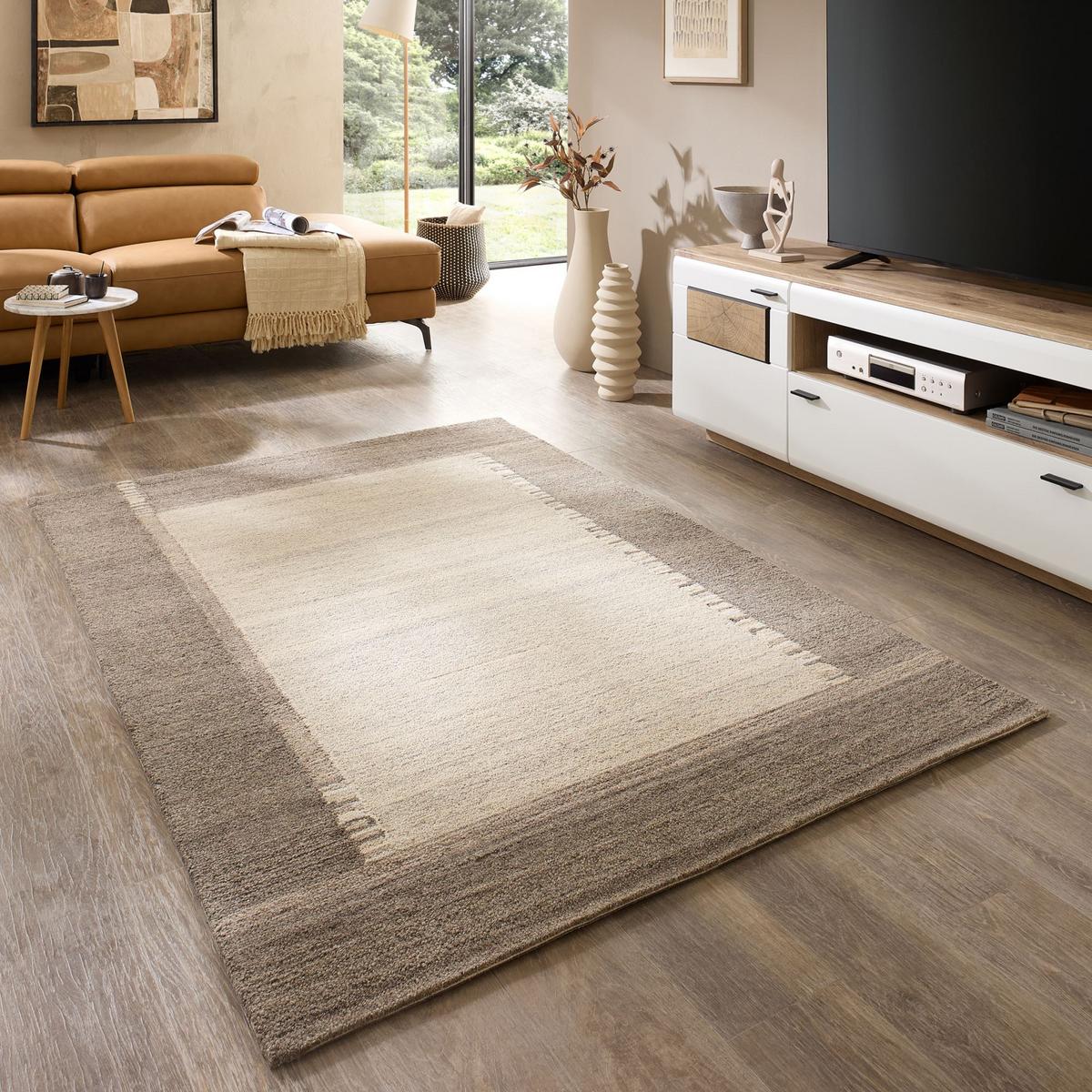 TUFTTEPPICH Natur Loop 200x300 cm - Grau, Textil (200/300cm) - Natur Pur