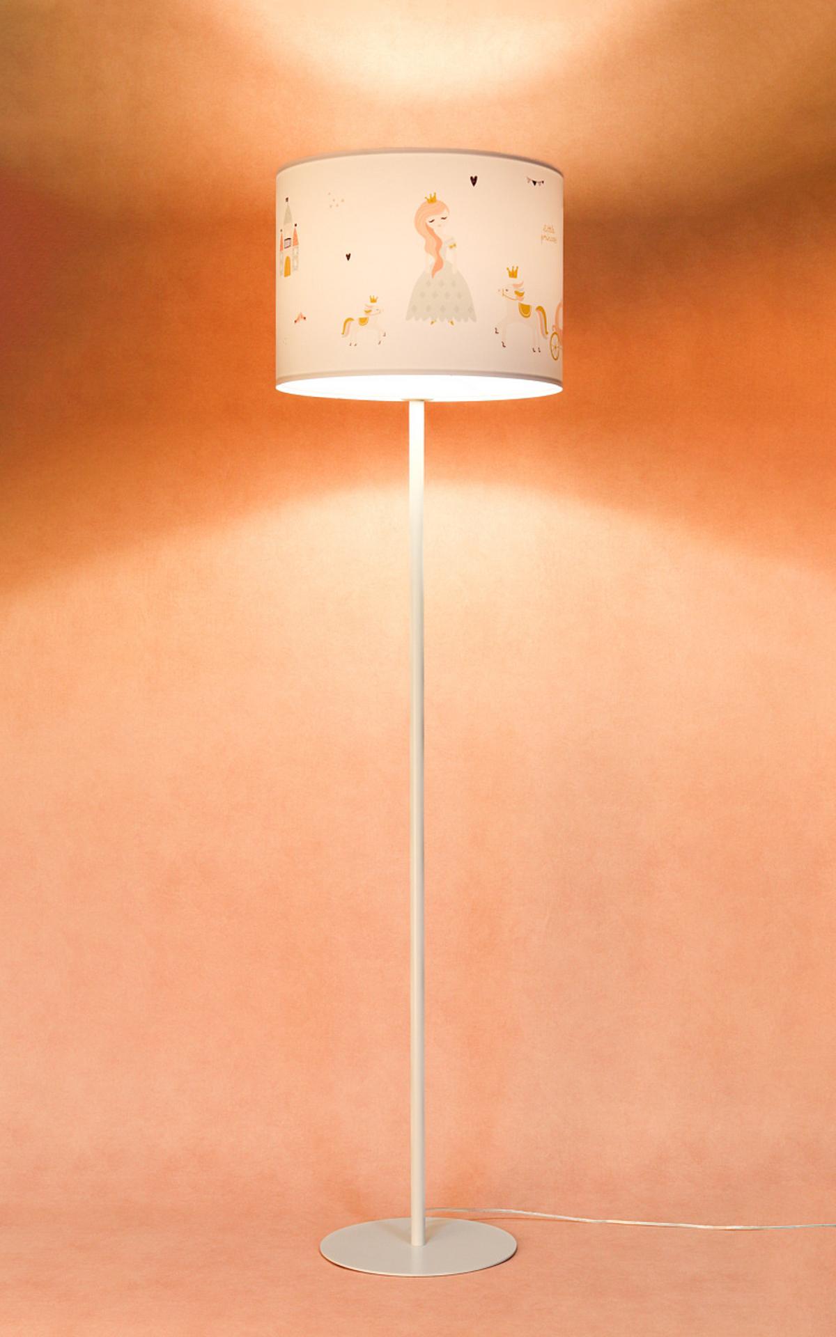 STEHLAMPE Bunt 40/30 cm - Multicolor/Weiß, Kunststoff (30/3.8/30cm) - ONZENO