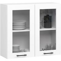 HÄNGESCHRANK Weiß 72/80/30,5 - Weiß, Holzwerkstoff (80/72/30cm) - RAUMHIRSCH FURNITURE
