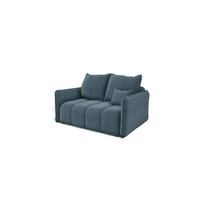 SOFA 2-sitzer Morgano - Blau, Holzwerkstoff/Textil (150/86/102cm) - Fun Möbel