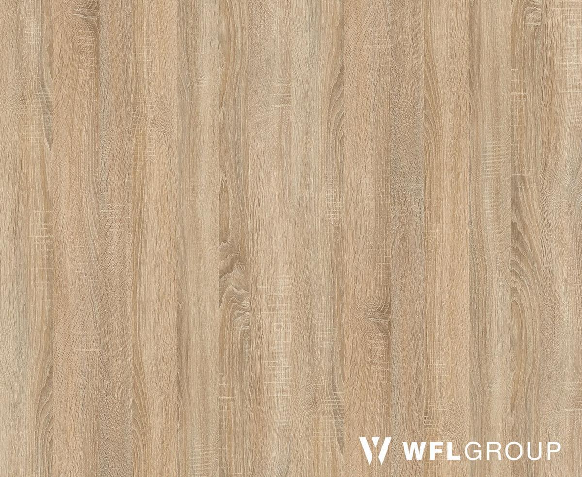 ESSTISCH Valeo runder ausziehbarer, Sonoma Eiche 120-200/120/76 cm - Schwarz/Sonoma Eiche, Holzwerkstoff/Metall (200/120/76cm) - WFL GROUP