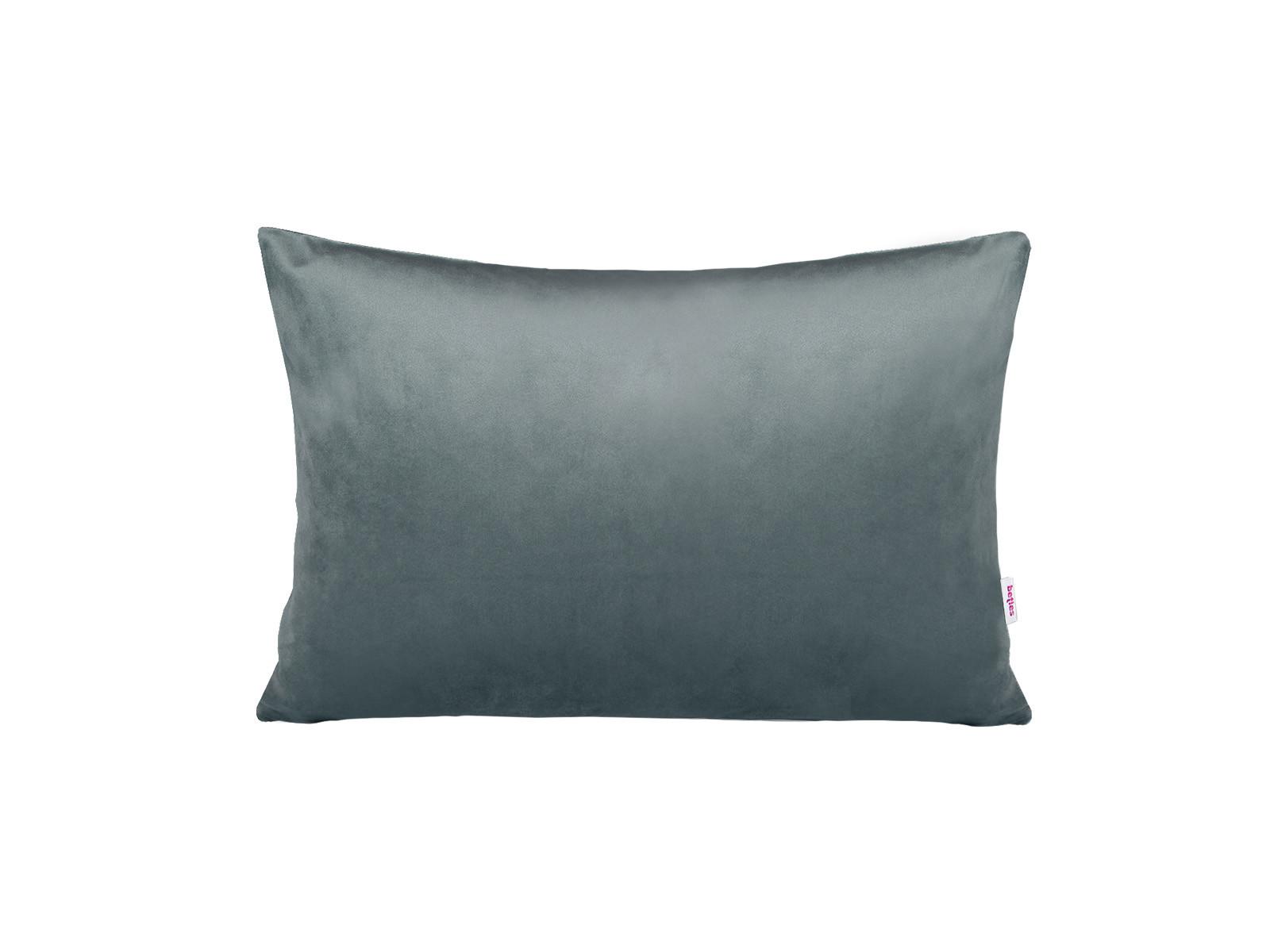 KISSENHÜLLE Samt&Sonders stein-grau 25/35 cm - Grau, Textil (25/35cm) - beties Heimtextil