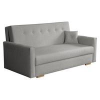 SCHLAFSOFA Viva Sonic IV - Schwarz/Grau, Holz/Textil (173/85/100cm) - MIRJAN24