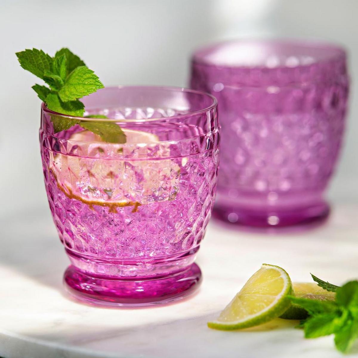 BECHER Boston Coloured Berry 330 ml - Pink, Glas (0.33L) - Villeroy & Boch