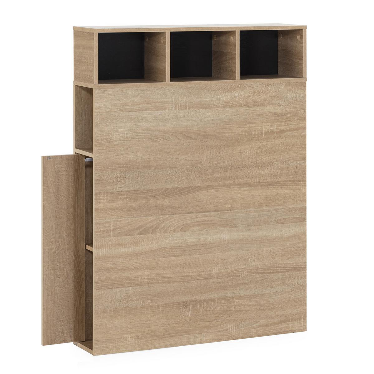 KOPFTEIL 95 cm Zeus, Eichenfarbe - Honigeiche, Holzwerkstoff (20/120/95cm) - VS Venta-stock