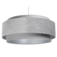 HÄNGELEUCHTE Grau 60/25 cm - Grau, Kunststoff (60/1/25cm) - ONZENO