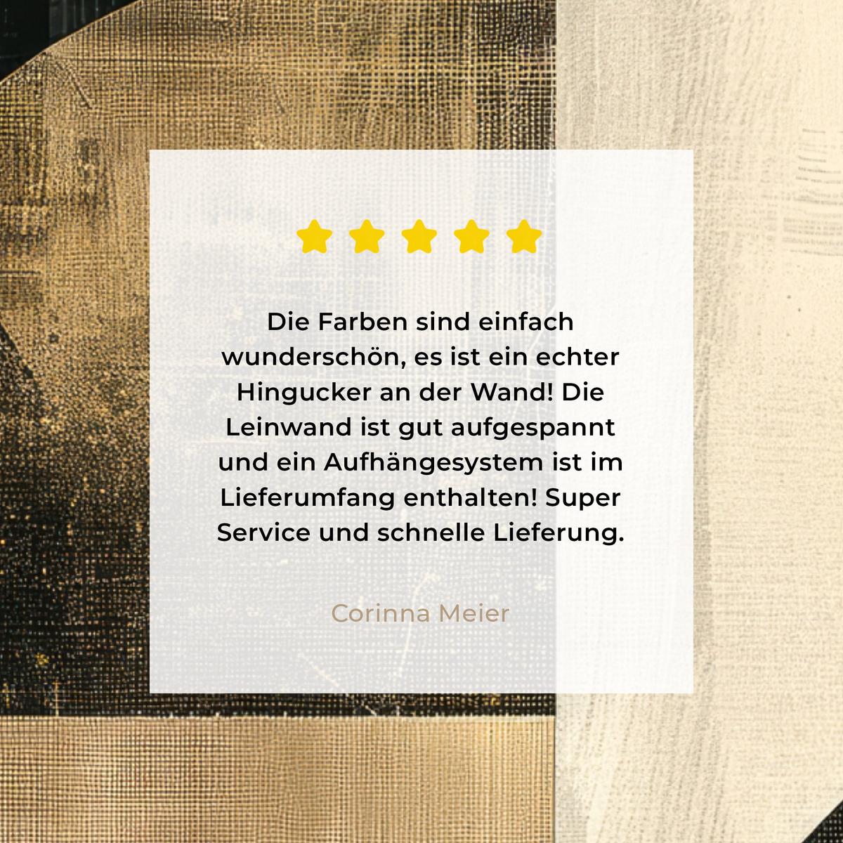 LEINWANDBILD Abstrakt - Geometrische Formen - Schwarz - Gold Room Decor 30x40 cm - Ecru, Textil (30/40cm) - MuchoWow