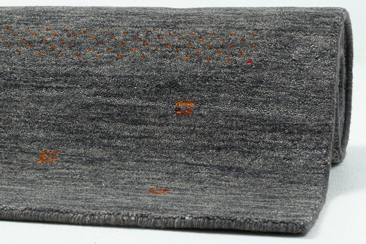 HANDWEBTEPPICH Nashville 120x180 cm - Anthrazit, Textil (120/180cm) - THEKO