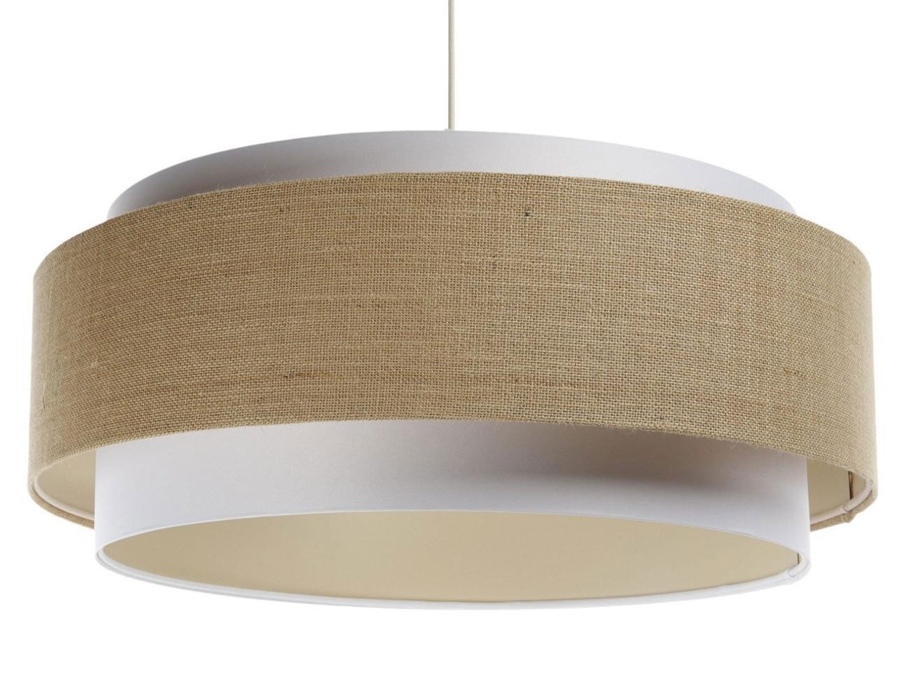 HÄNGELEUCHTE Beige 60/25 cm - Beige, Kunststoff (60/1/25cm) - ONZENO