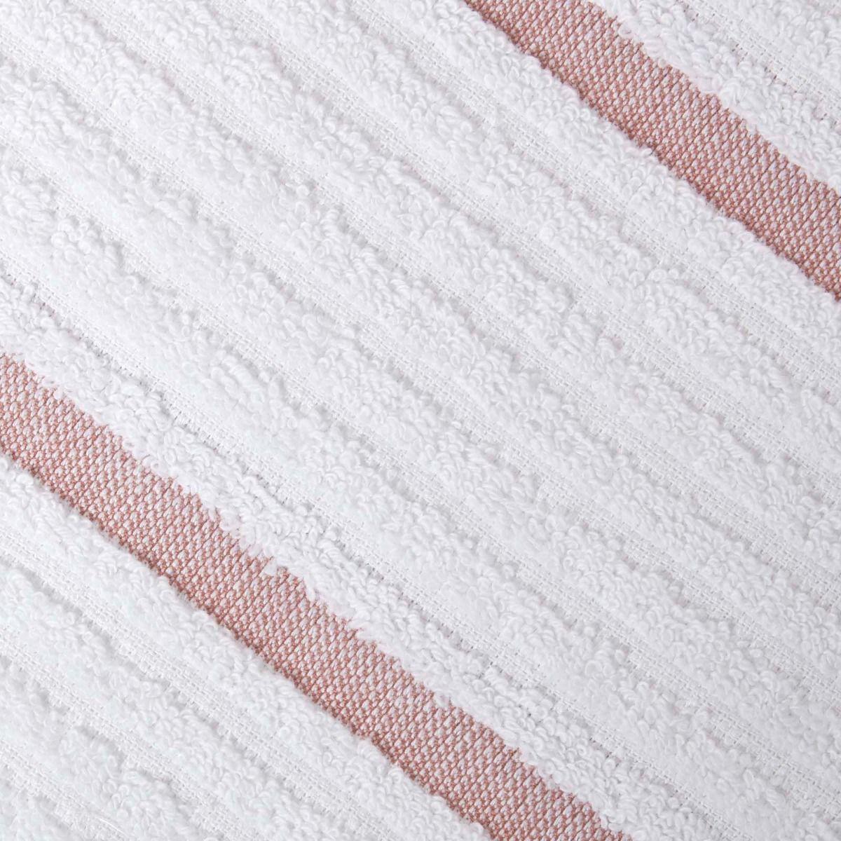 KÜCHENHANDTUCH 2er-Set, 100% Baumwolle gestreift - Orange, Textil (50/70cm) - Homescapes