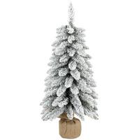KÜNSTLICHER-WEIHNACHTSBAUM PVC Weiß - Weiß, Kunststoff (90cm) - HOMCOM