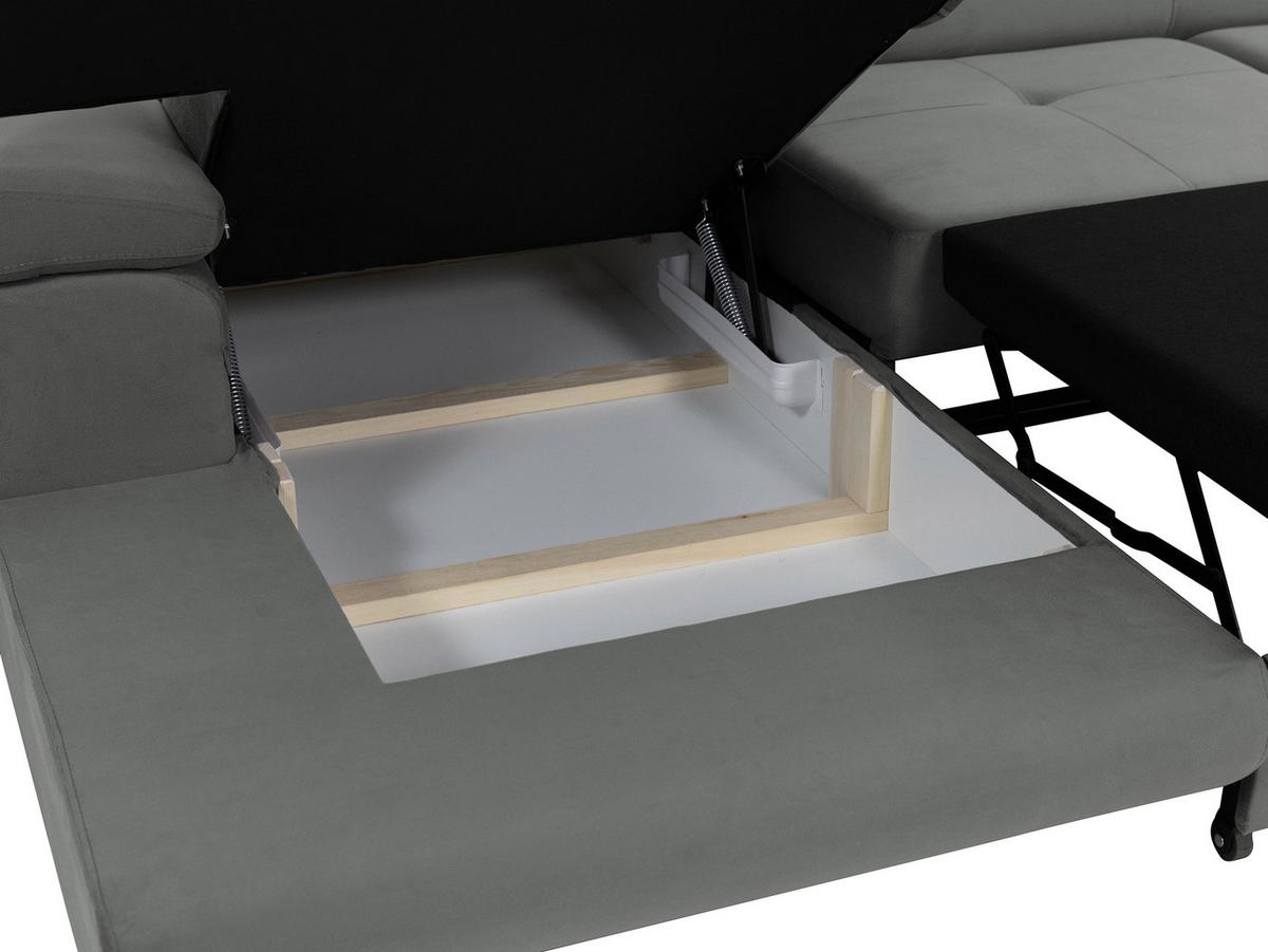 ECKSOFA Torezio Mini Cord, Seite: Rechts - Sahara, Holz/Textil (280/170cm) - MIRJAN24