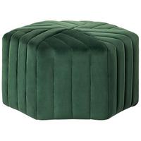 POUF Murietta 53/53/29 cm - Grün, Textil (53/29/53cm) - Beliani