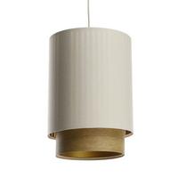 HÄNGELEUCHTE Gold 25/105 cm - Goldfarben, Kunststoff (30/0.4/105cm) - ONZENO