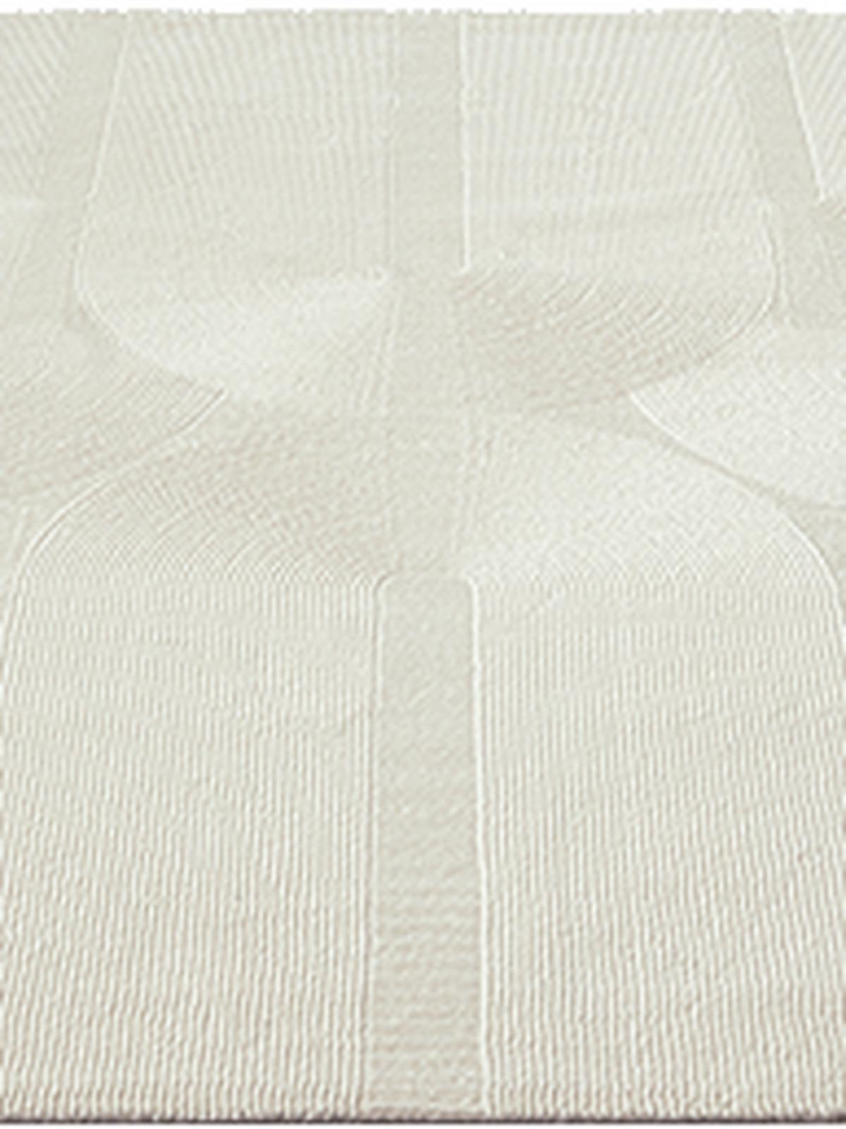 LÄUFER KASOS Waschbar Geometrisch Polyester Creme 80 x 300 cm - Beige, Textil (80/300cm) - KADIMA DESIGN