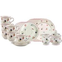 KAFFEESERVICE Petite Fleur bunt 20-tlg. - Multicolor, Keramik (2/2/2cm) - Villeroy & Boch