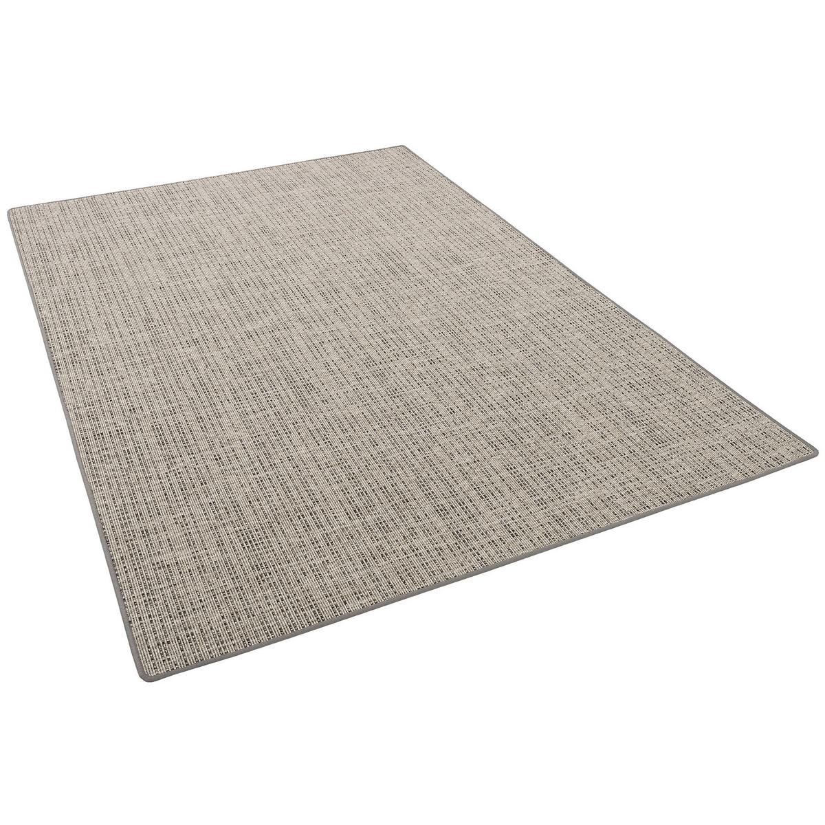 SISAL-OPTIK DESIGNER FLACHGEWEBE TEPPICH PURE MELIERT - Grau, Textil (160/200cm) - Snapstyle