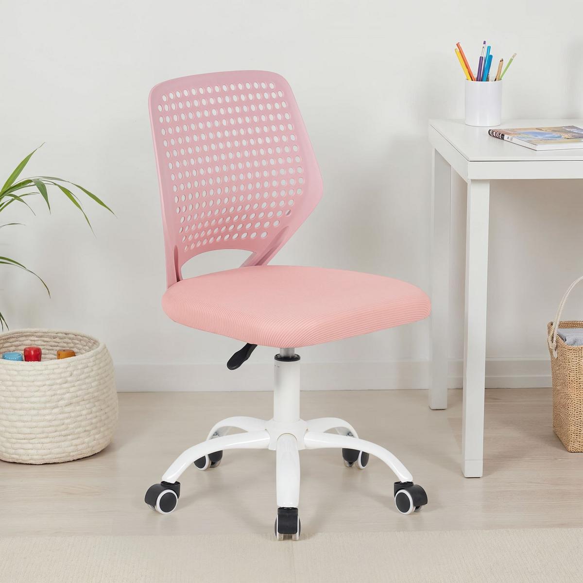 KINDERDREHSTUHL JADE - Pink, Textil (47/89/46cm) - IDIMEX