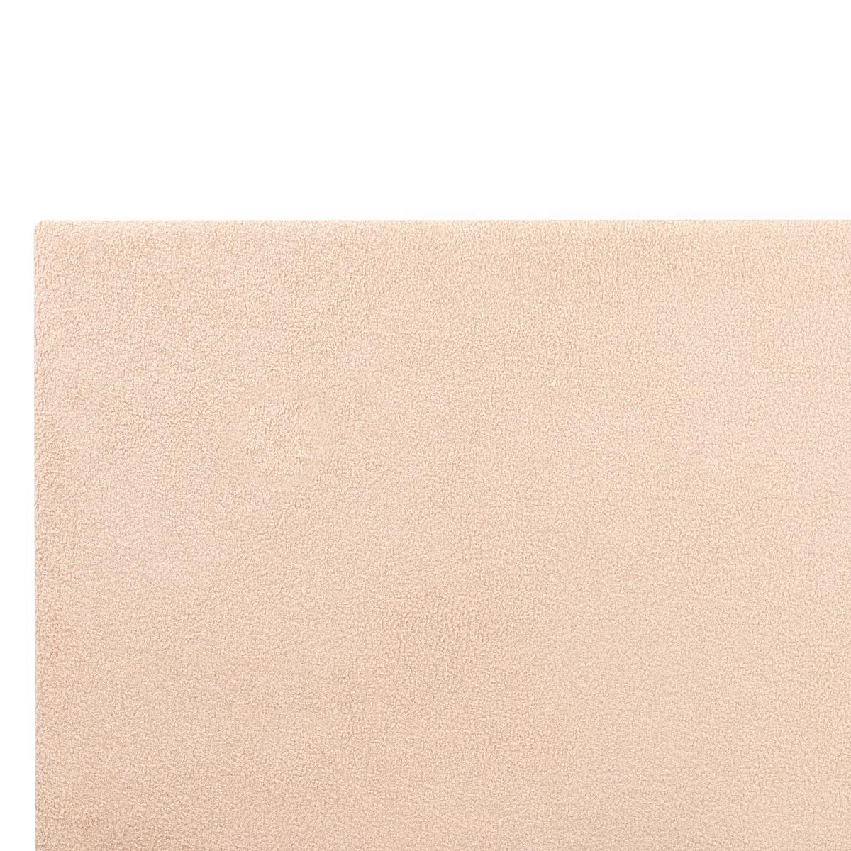 BETT mit Stauraum 120/200 cm Bouclé Beige Orbey - Beige, Textil (120/200cm) - Beliani