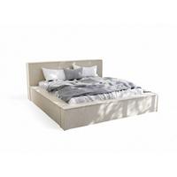 POLSTERBETT Aldana In Freya - Beige, Holzwerkstoff/Textil (180/200cm) - Fun Möbel