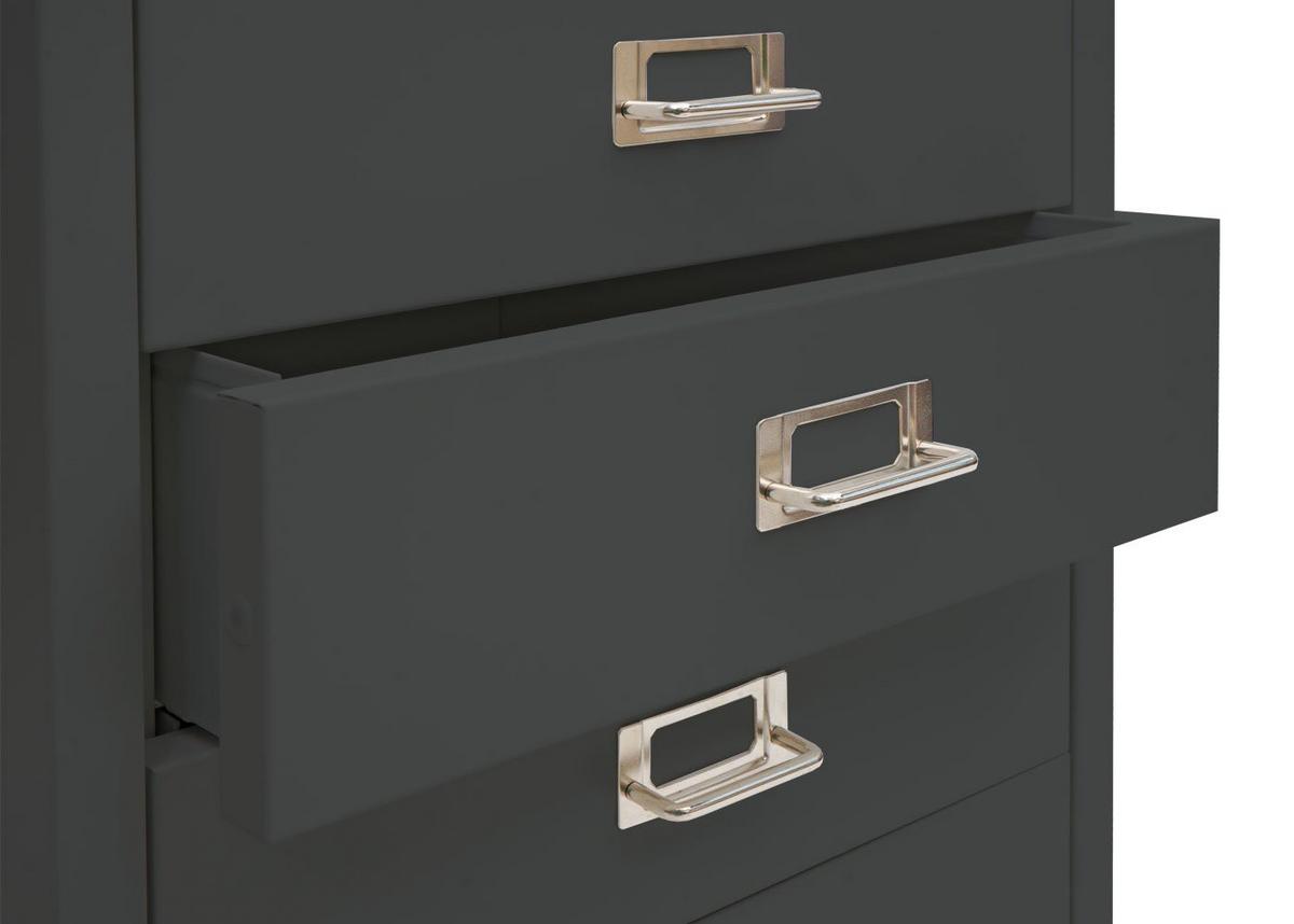 ROLLCONTAINER Anthrazit - Anthrazit, Metall (40/75/41cm) - MCW