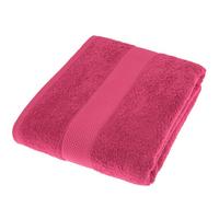 SAUNATUCH Essential himbeere 100/180 cm - Pink, Textil (100/180cm) - Homescapes