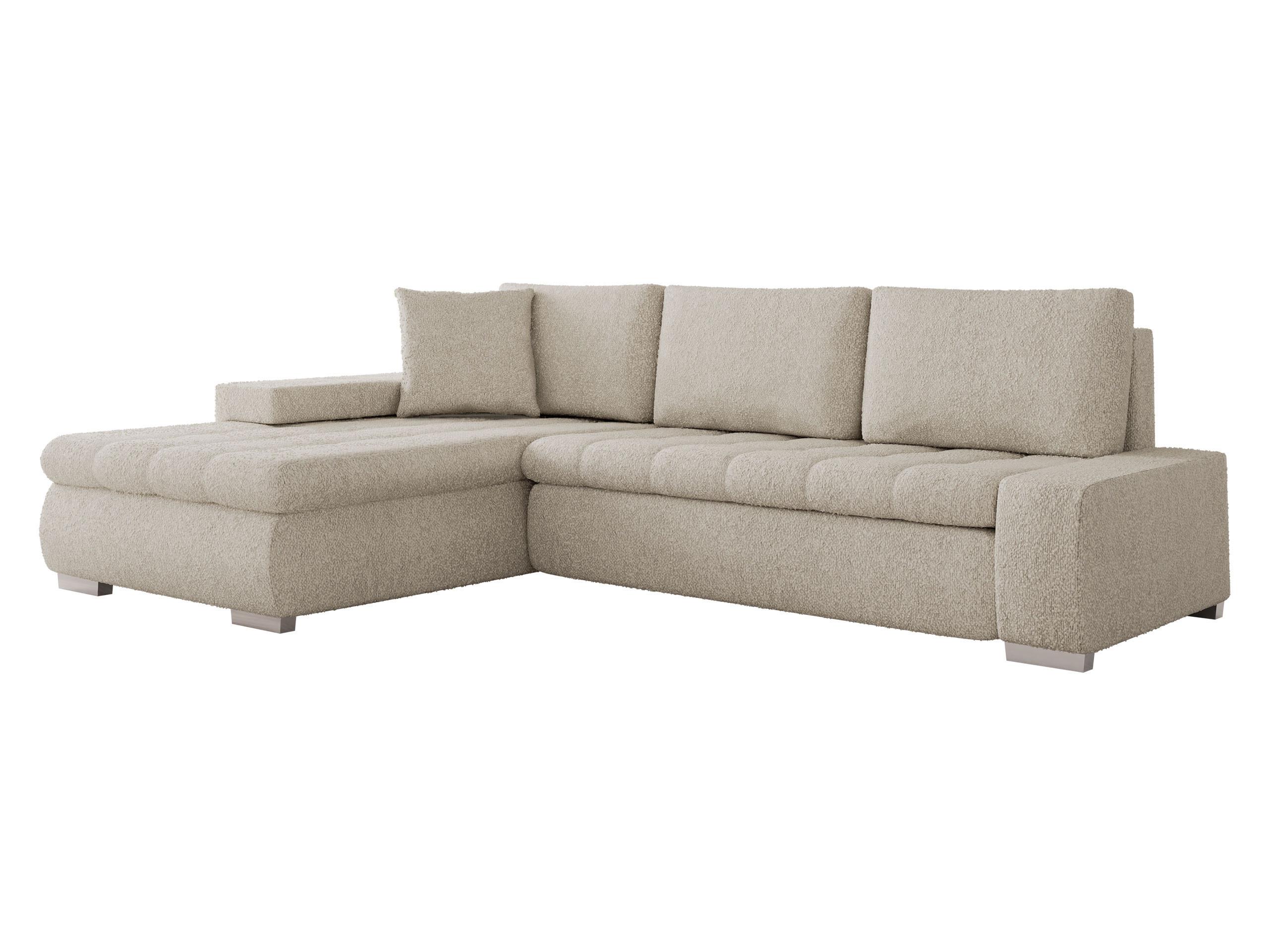 ECKSOFA Orkan Mini Premium - Beige, Holz/Textil (265/185cm) - MIRJAN24