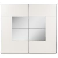 SCHWEBETÜRENSCHRANK Brooklyn mit 2 Türen und Spiegel, kaschmir, 250 cm - Kaschmir, Holzwerkstoff (250/215/65cm) - Beautysofa