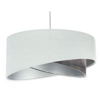 HÄNGELEUCHTE Grau 50/23 cm - Grau, Kunststoff (50/1/23cm) - ONZENO