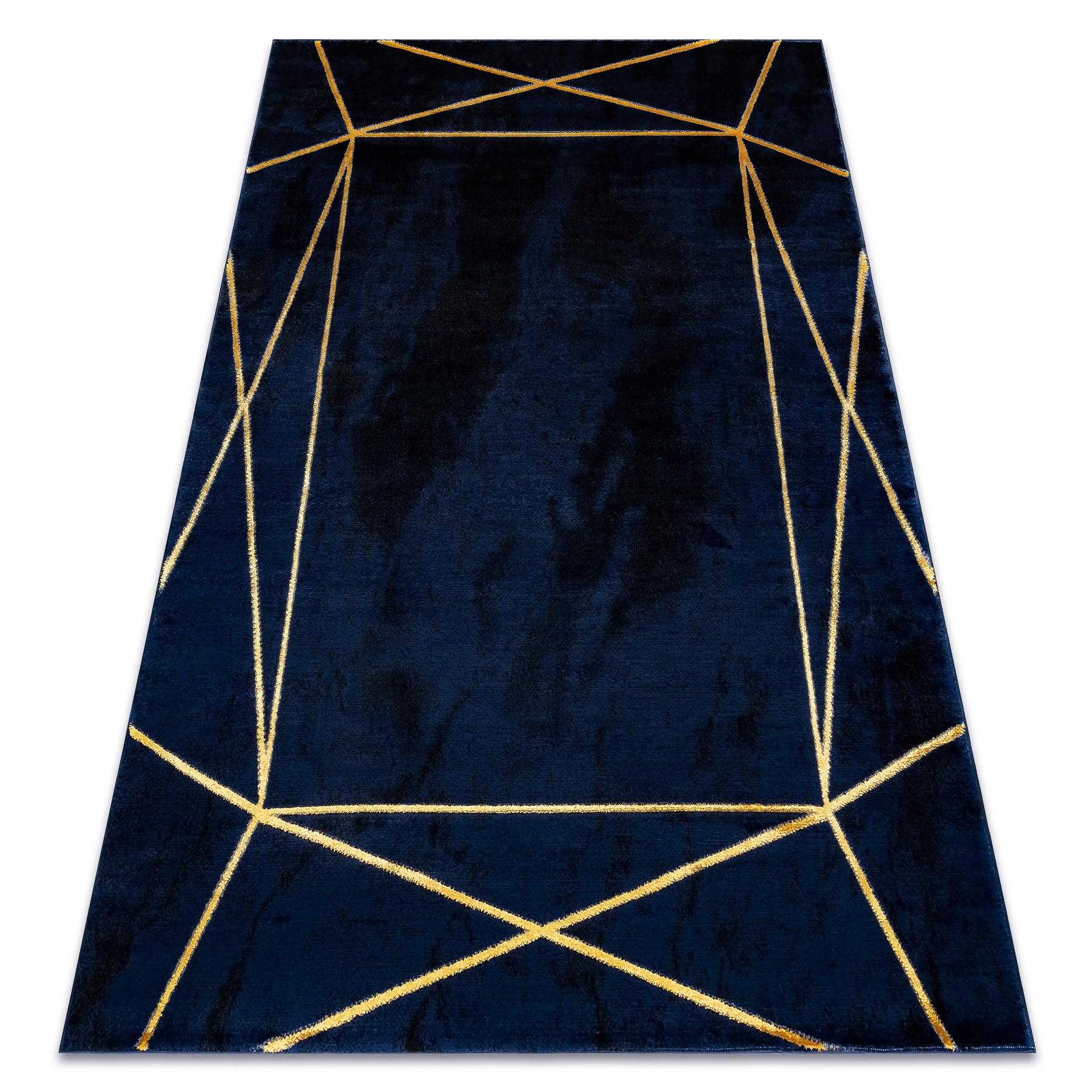 TEPPICH Emerald 180/270 cm - Blau, Textil (180/270cm) - rugsX